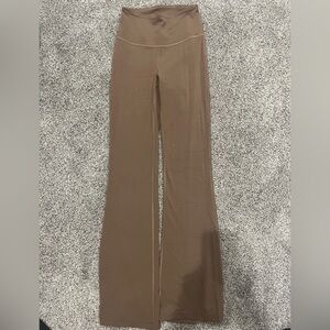 Brown Lululemon Flare Leggings